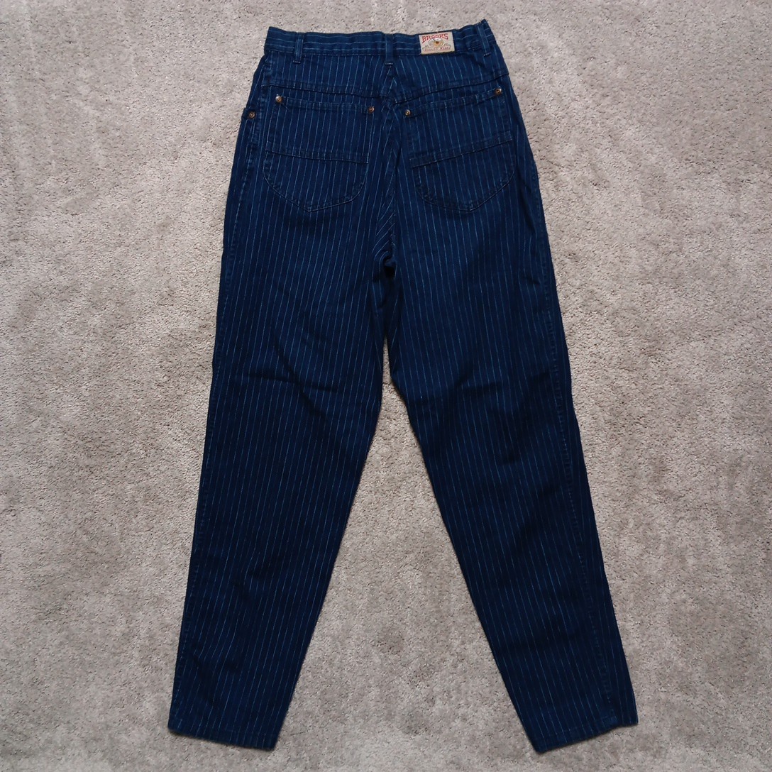 Vintage 70/80’s BROOKS Western Wear Denim Jeans High Rise Sz 13/14 (28×31)