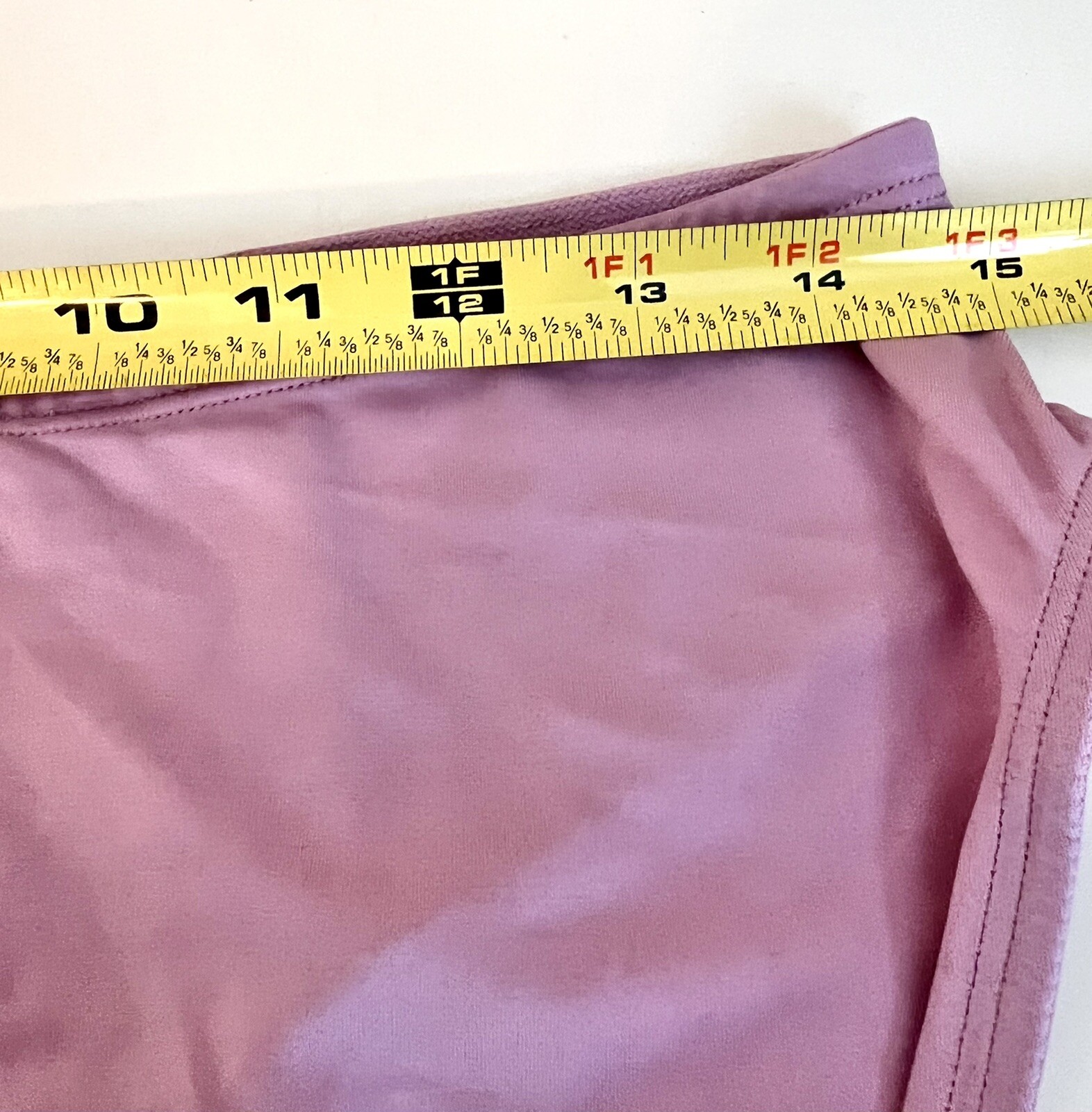 DELICATES HI RISE PANTIES Briefs Vintage 13% Spandex Sissy 1x Lilac Purple Matte