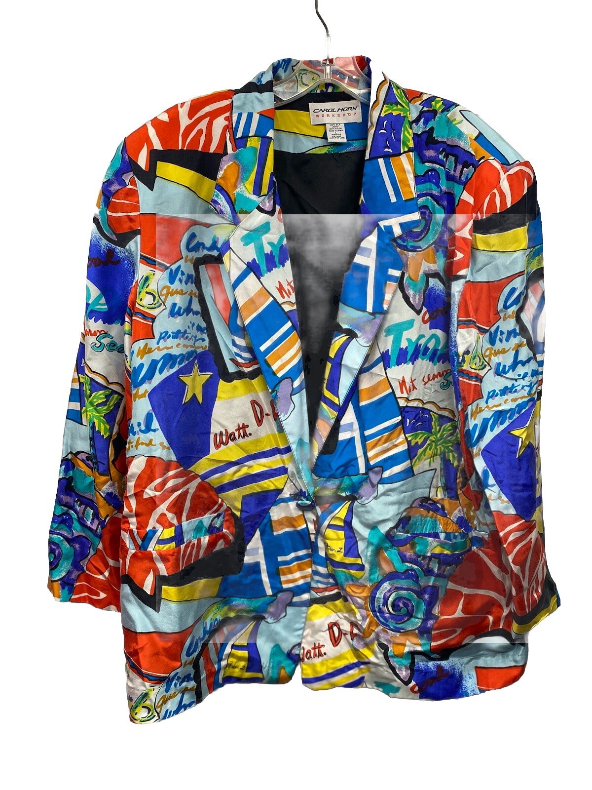 Carol Horn Workshop Blazer Silk Large