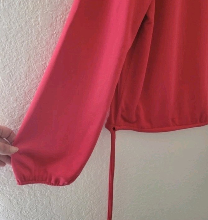 Vintage 60s 70s Peasant Top Balloon Sleeve Blouson Medium Matti of Lynne Boho
