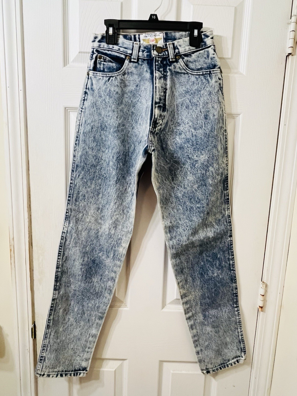 Vintage Limited Express Jeans High Waist Stone Wash Womens Size 5