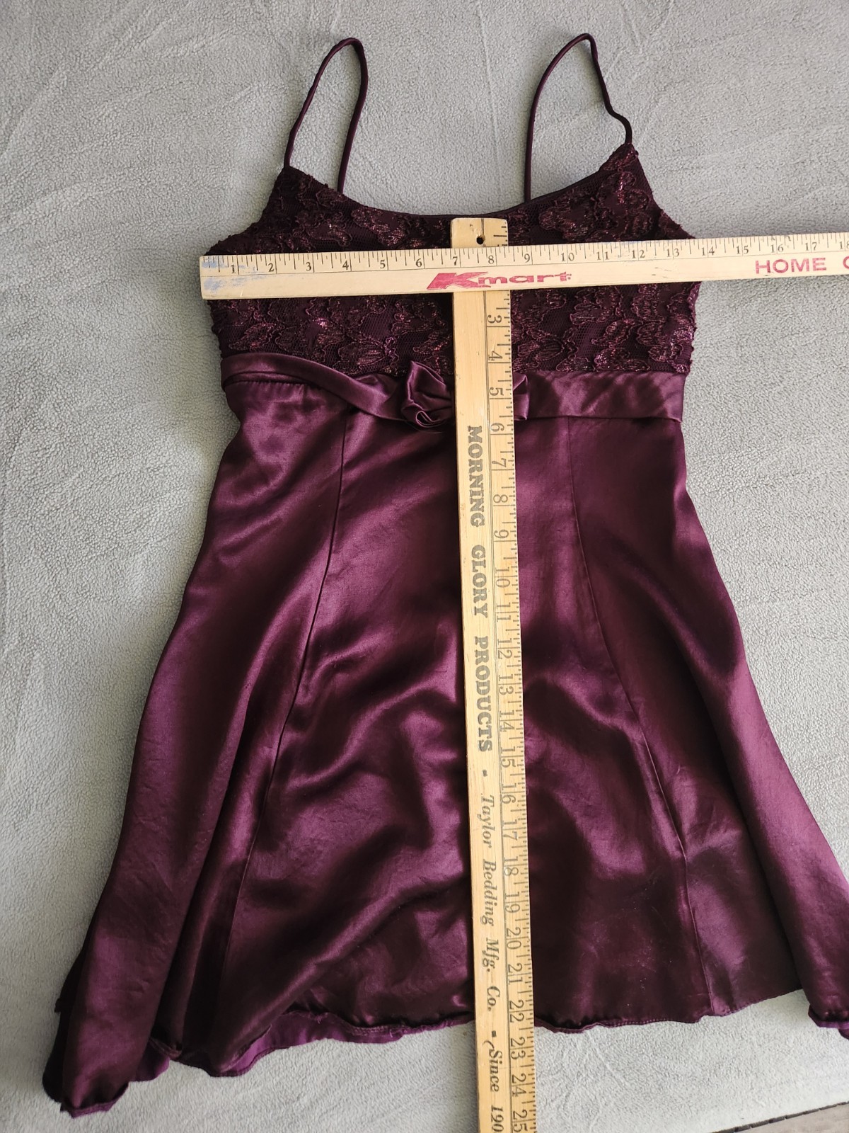 Vintage 90s Blondie and Me Evening Babydoll Short Dress Sz 5-6 Zipper Back