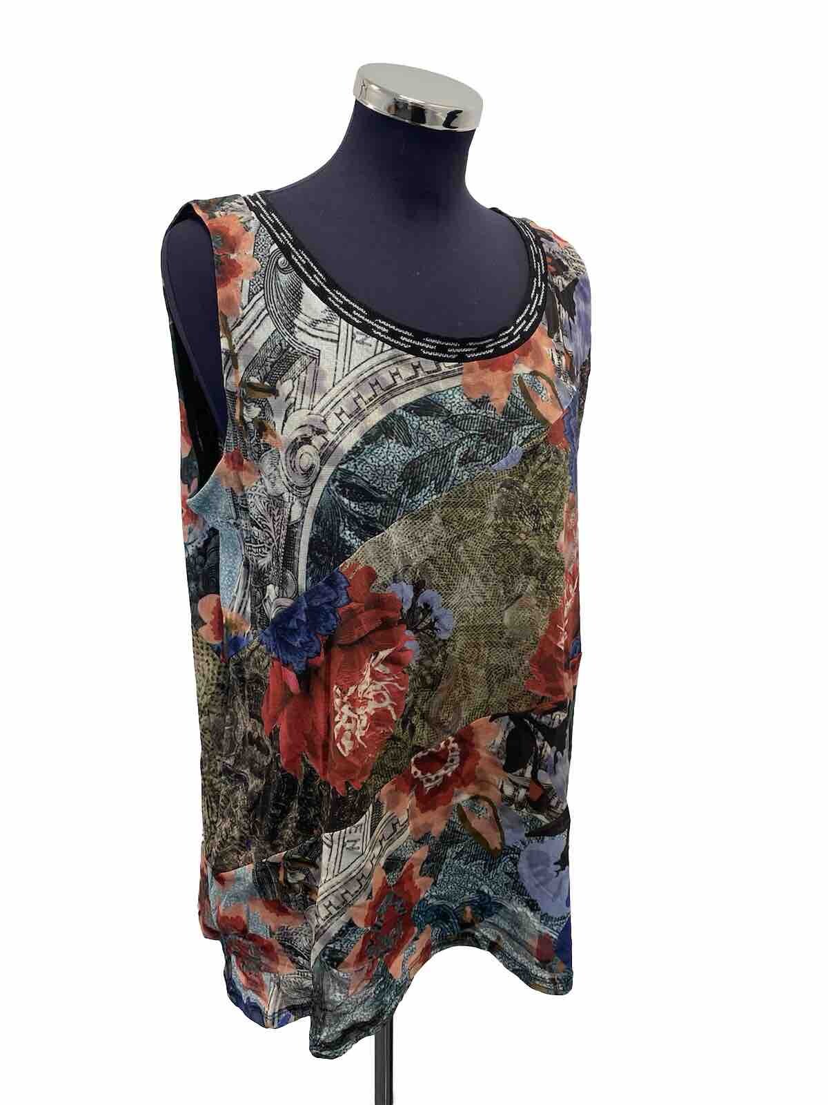 DESIGUAL TOP WOMEN WOMAN SHIRT VINTAGE JHD7556