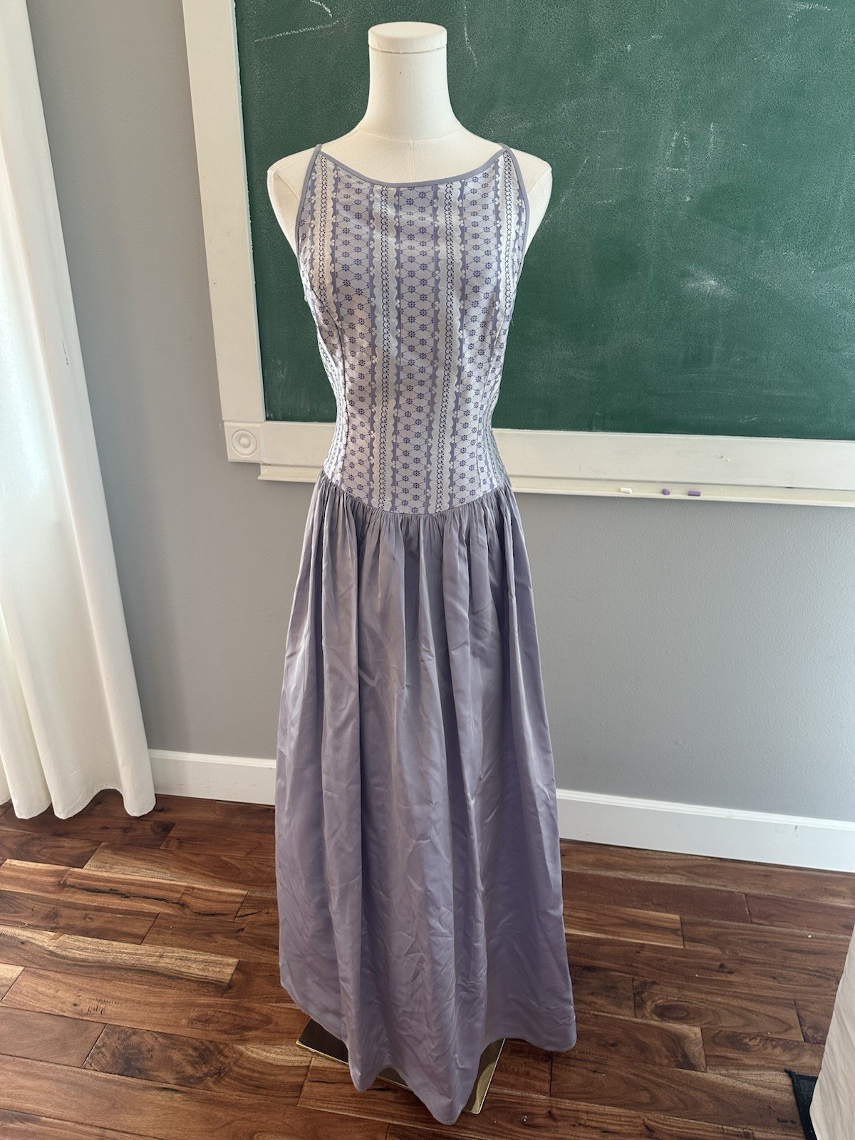 JESSICA MCCLINTOCK GUNNE SAX Vintage MILLENNIUM Dress Sz 7 MADE IN USA PROM