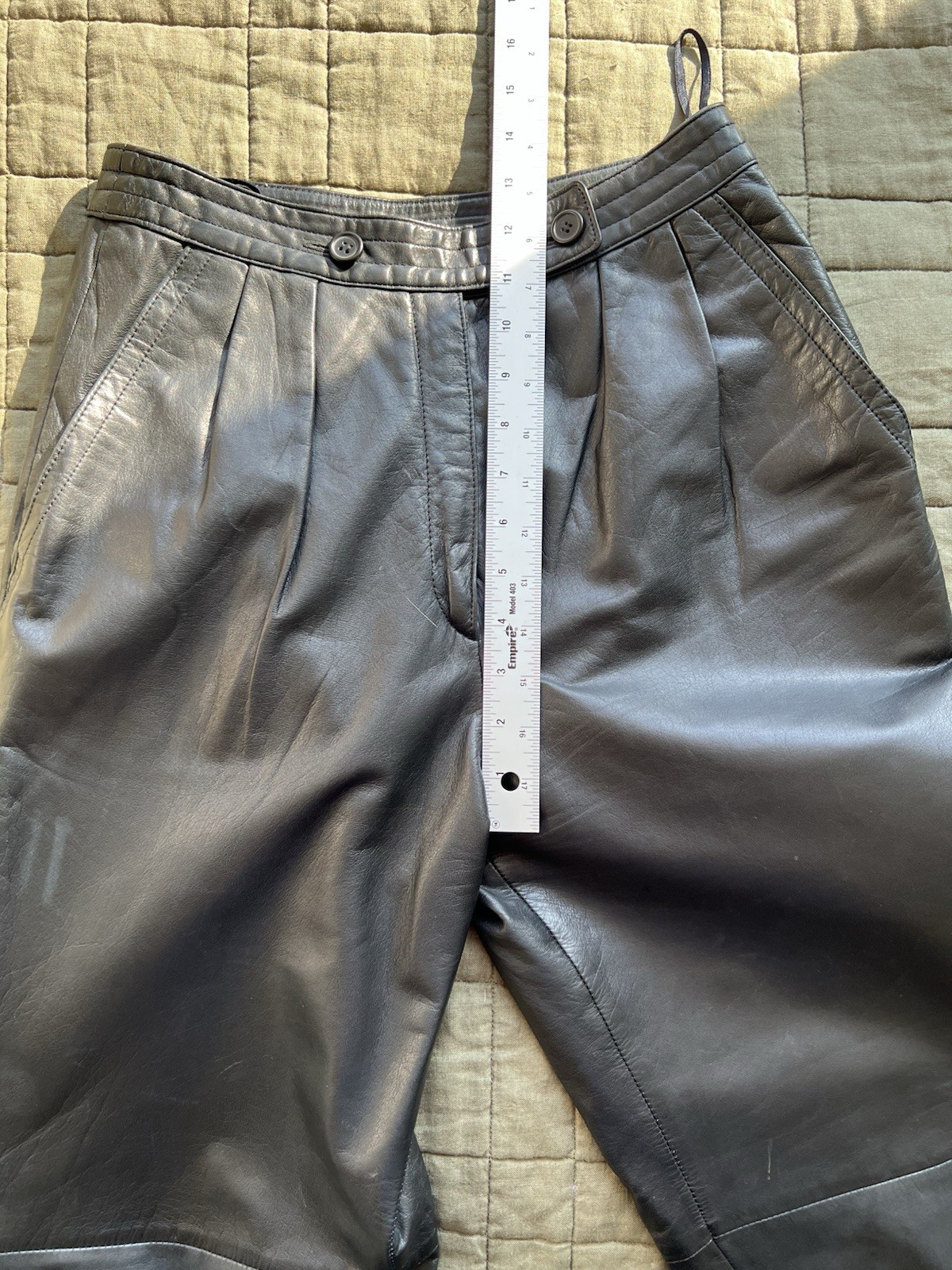 Vintage 80s Leather Trousers
