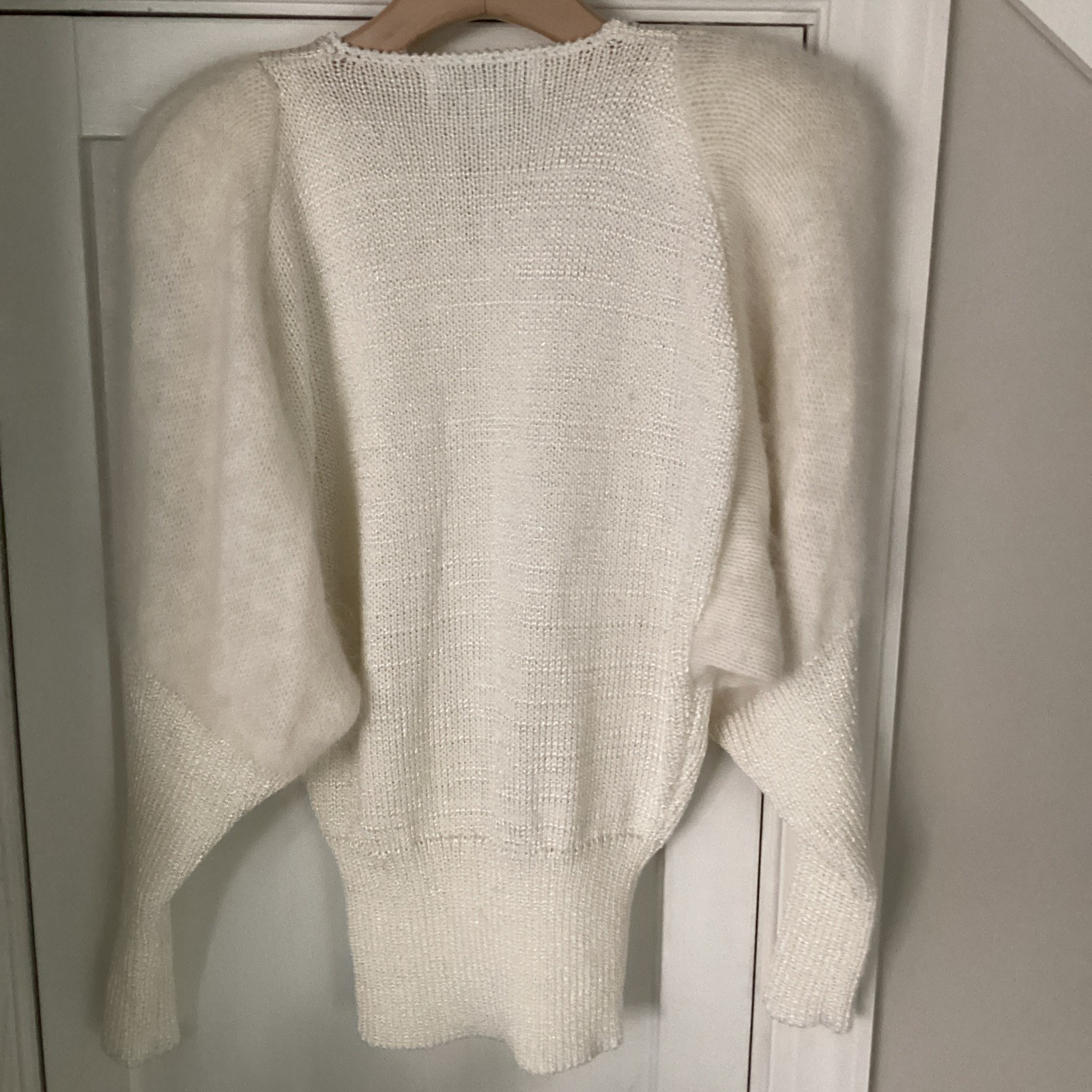 EUC Vintage 80’s Side Effects Fuzzy Angora Blend Ski Lodge Sweater Retro Sz M