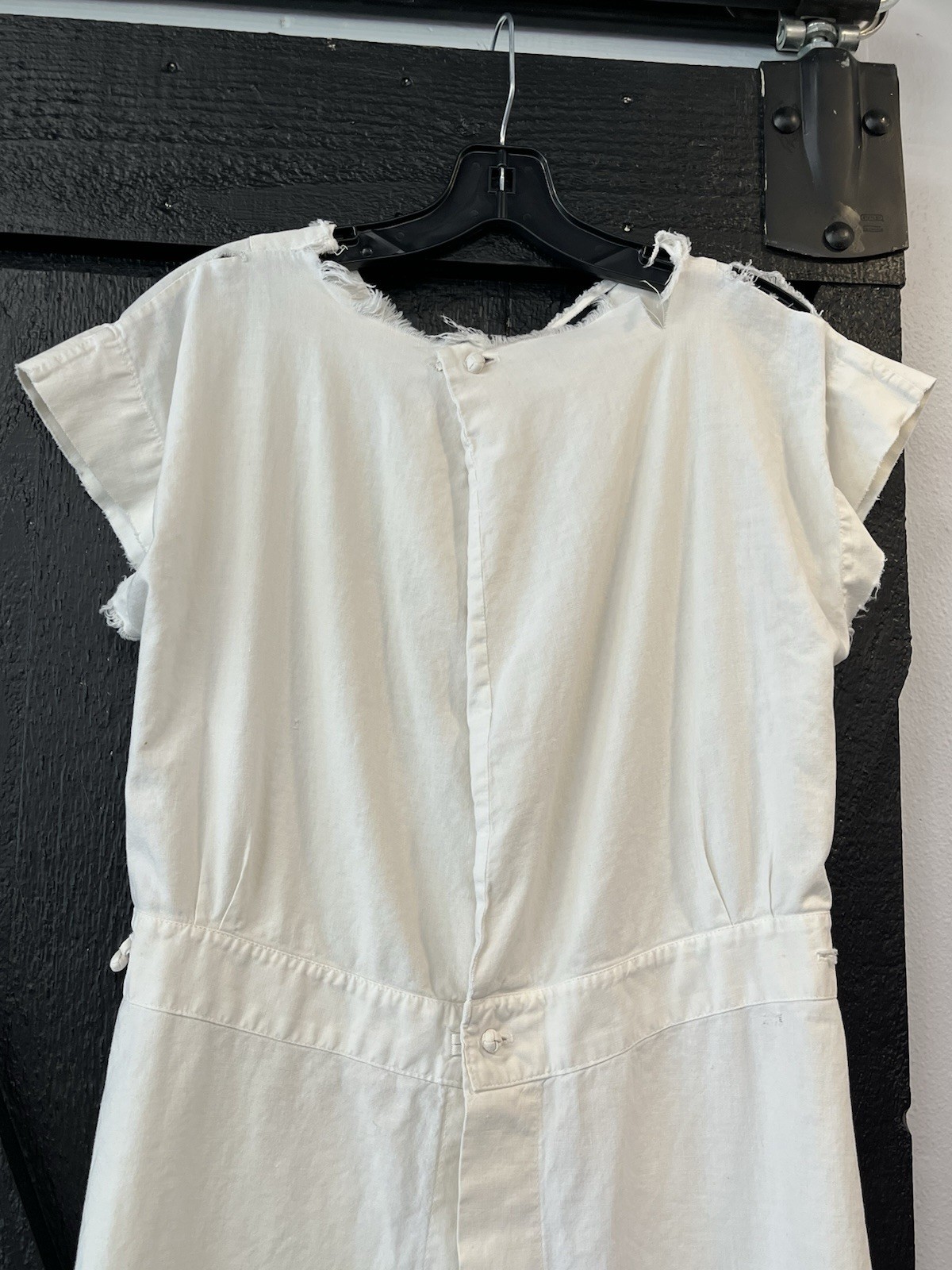 Vintage 1950s Whitehouse Sanforized Medical Uniform Hospital Nurse Dress 30