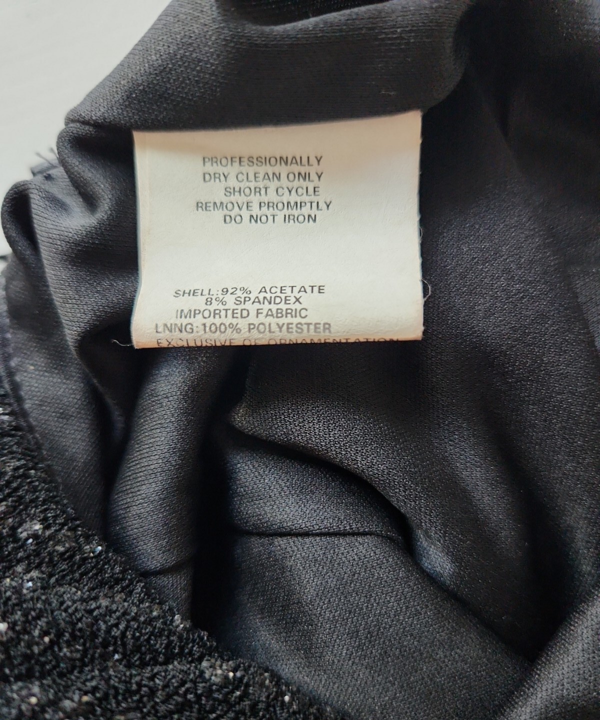 Vintage Scott Mcclintock Black Maxi Sleeveless Dress Size 10 Used