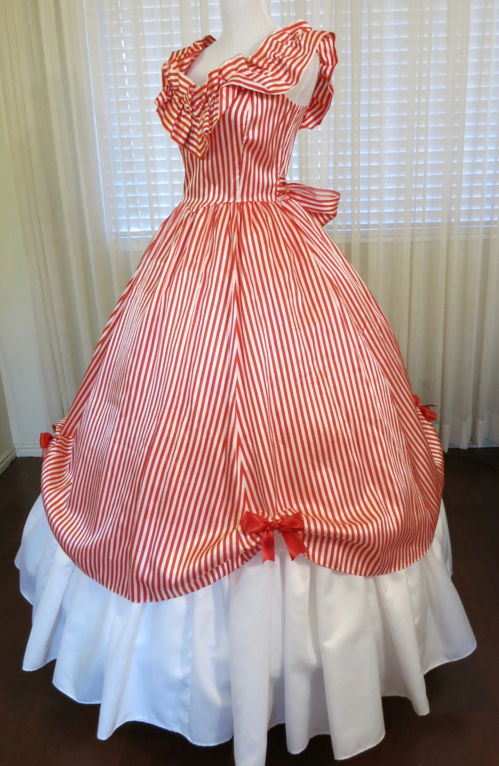 Vintage Prom Dress, Southern Belle dress, waist 27″