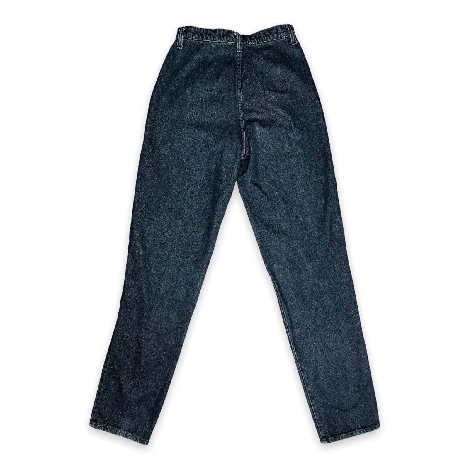 Vintage Panhandle Slim 80s Womens Western Rodeo Chaps Black Denim Jeans 7/8 26″