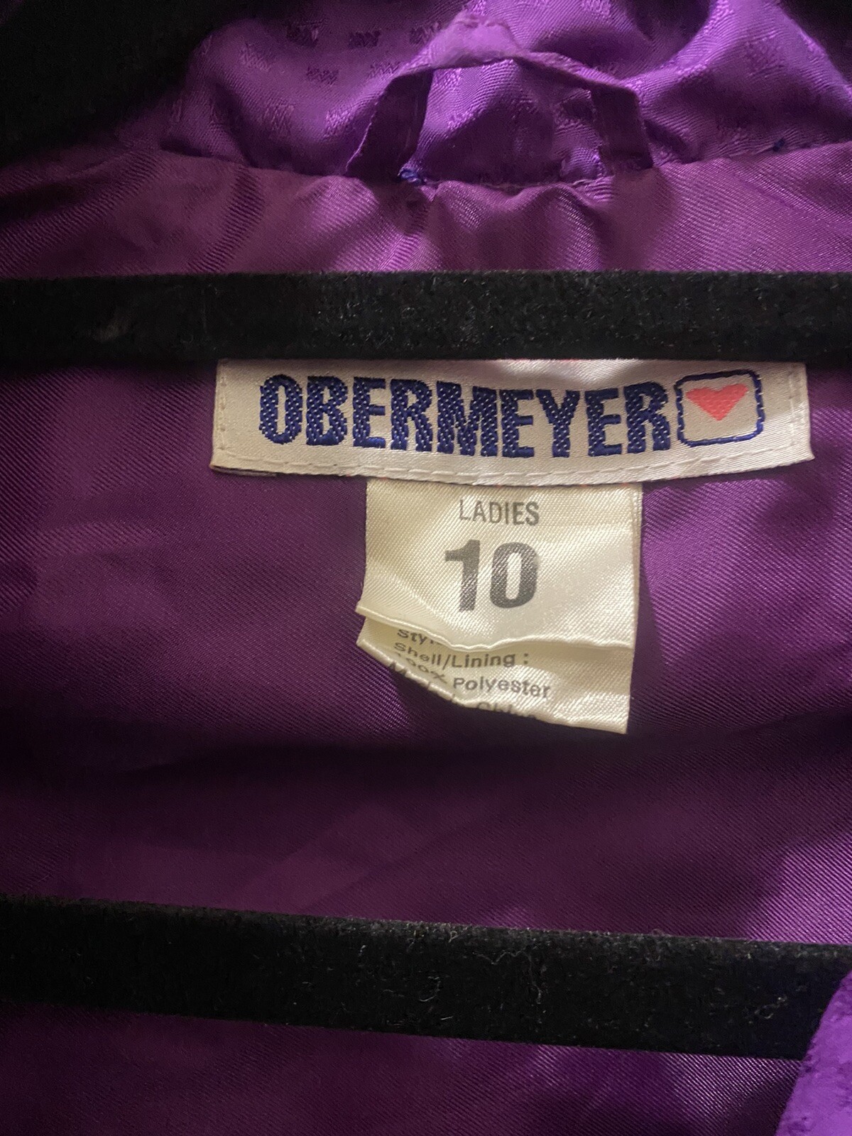 Vintage Obermeyer 80s Ski Snow Jacket Size Medium Bright Colorful Size 10 RARE