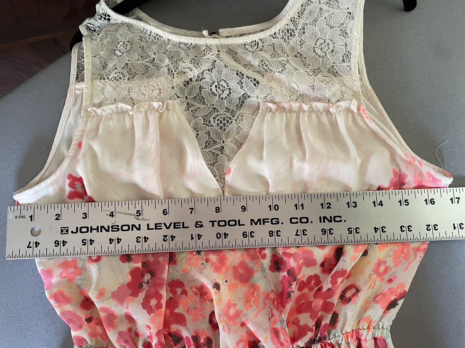 Vtg Y2K 90s 00s Candies Dress Sz S or M Sheer Flowy Coquette Watercolor