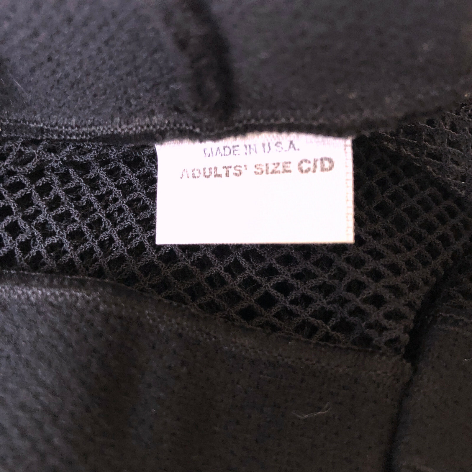 Norma Kamali Panty Hose Black Fishnet Sz C/DS Sandalfoot NEW Opaque Vtg 1980s