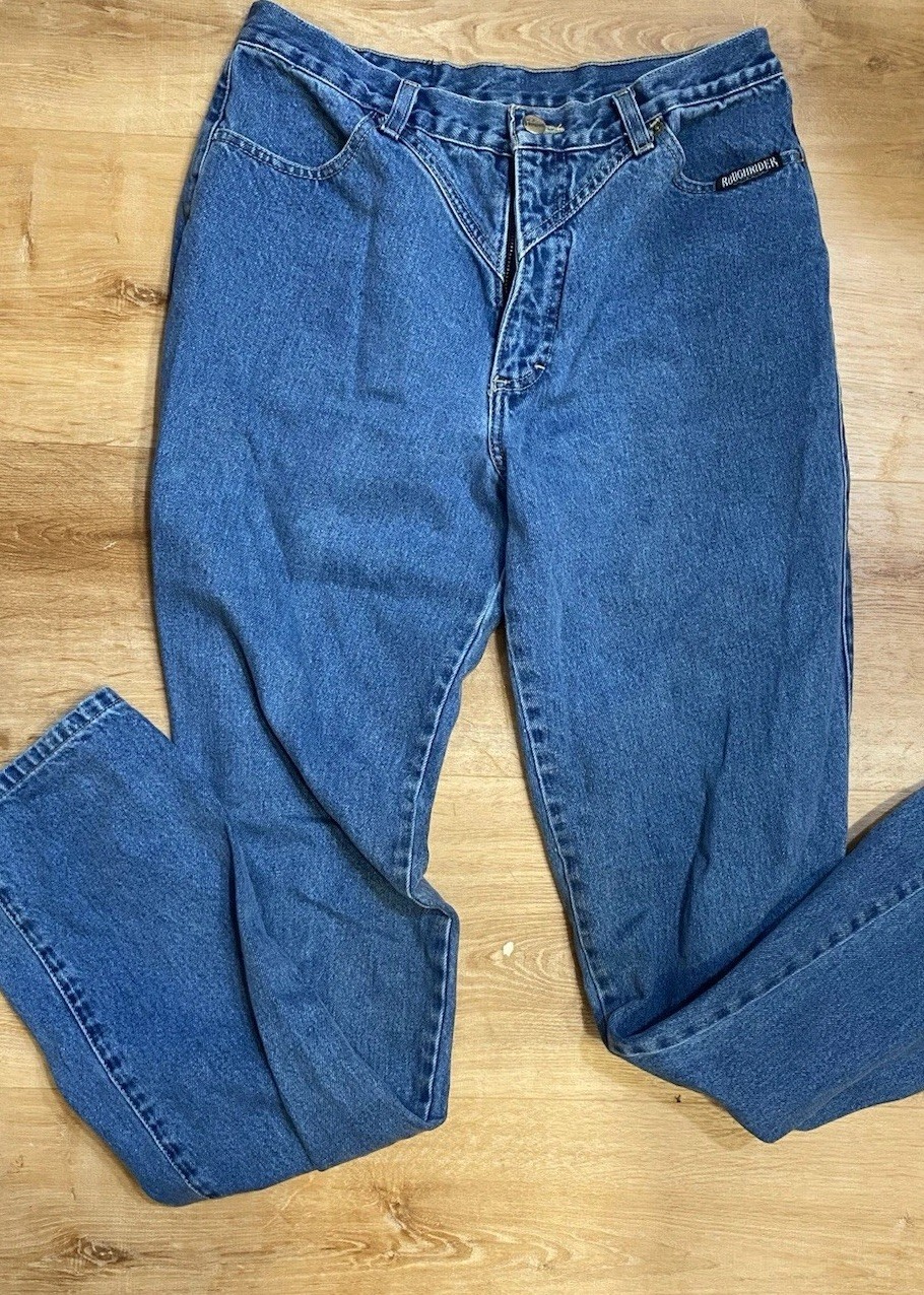 Vintage Rough rider Cowboy Jeans With Loubella’s Famous Extendables Blouse 70’s