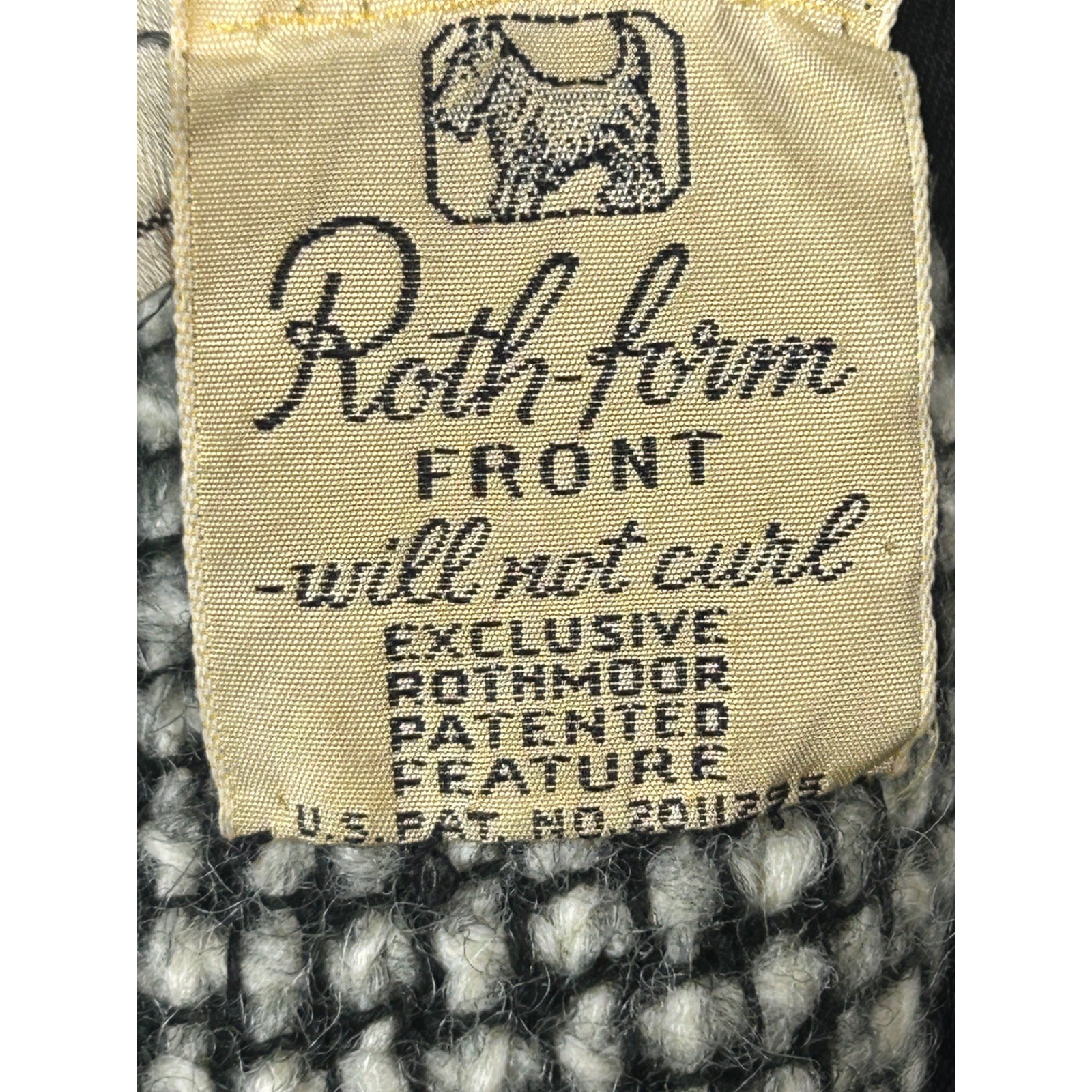 Vintage Great Britain Black White Tweed Wool Maxi Coat Long Trench Jacket Womens