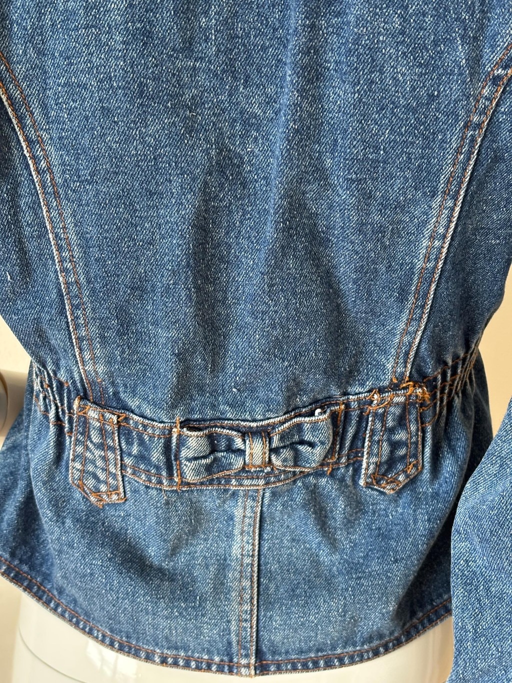 Vintage Versace Jeans Couture Y2K Denim Biker Jacket Medusa Size S