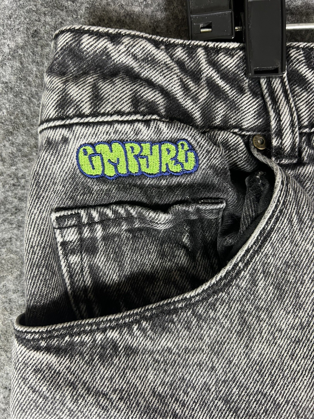 Vintage Empyre Verge Acid Wash Jeans Women’s 12 31×30 Gray Skater Streetwear