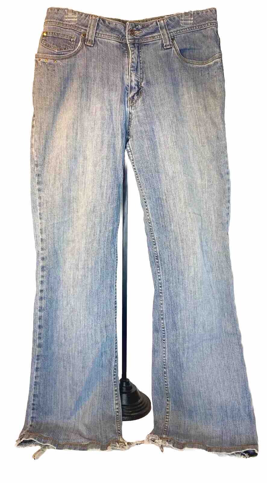 Vintage Lawman Jeans Women’s Size 11, Distressed Acid Wash Style