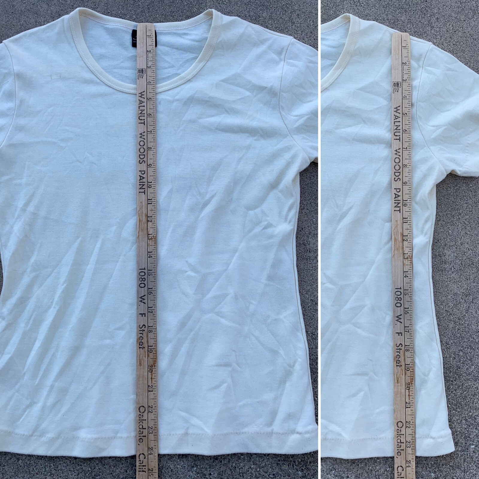 vintage Billie Danville California iron on lettering t shirt T Flirt XXL 1980s