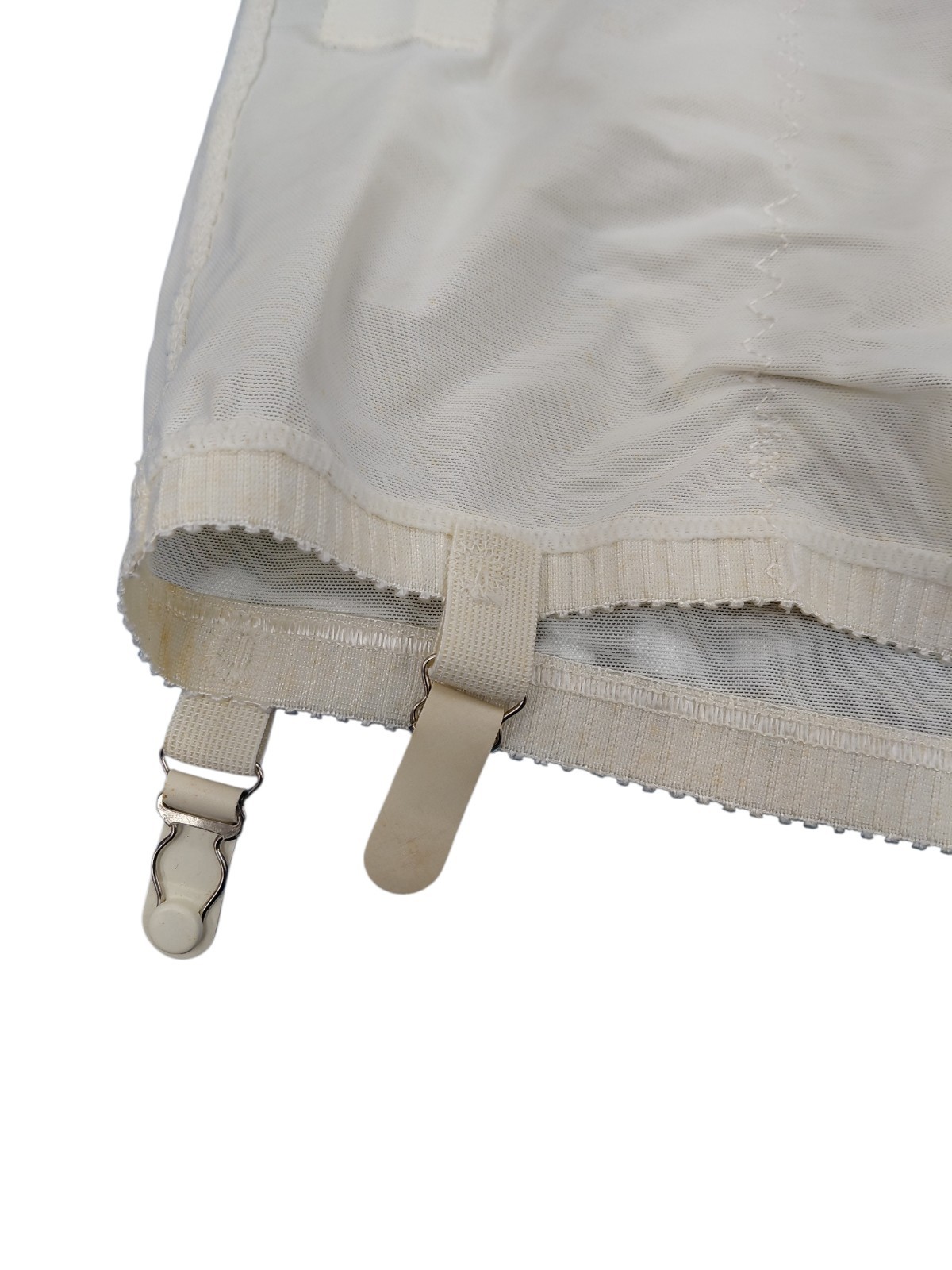 Vintage Ladies Garment Workers Union Open Bottom Girdle With Garter Size S