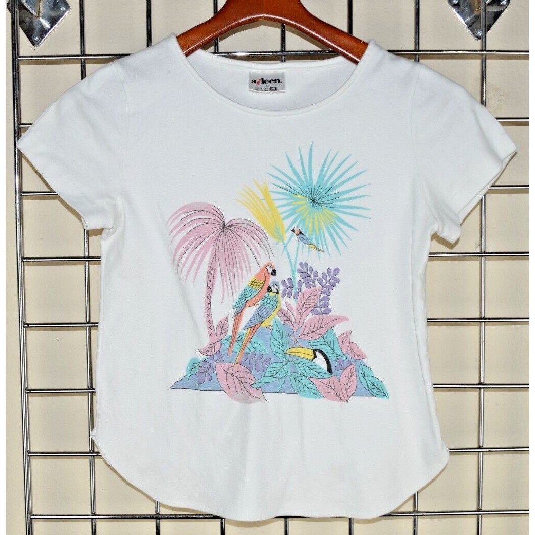 Vintage T-Shirt Aileen Single Stitch Size S 80s Parrot Paradise Made USA