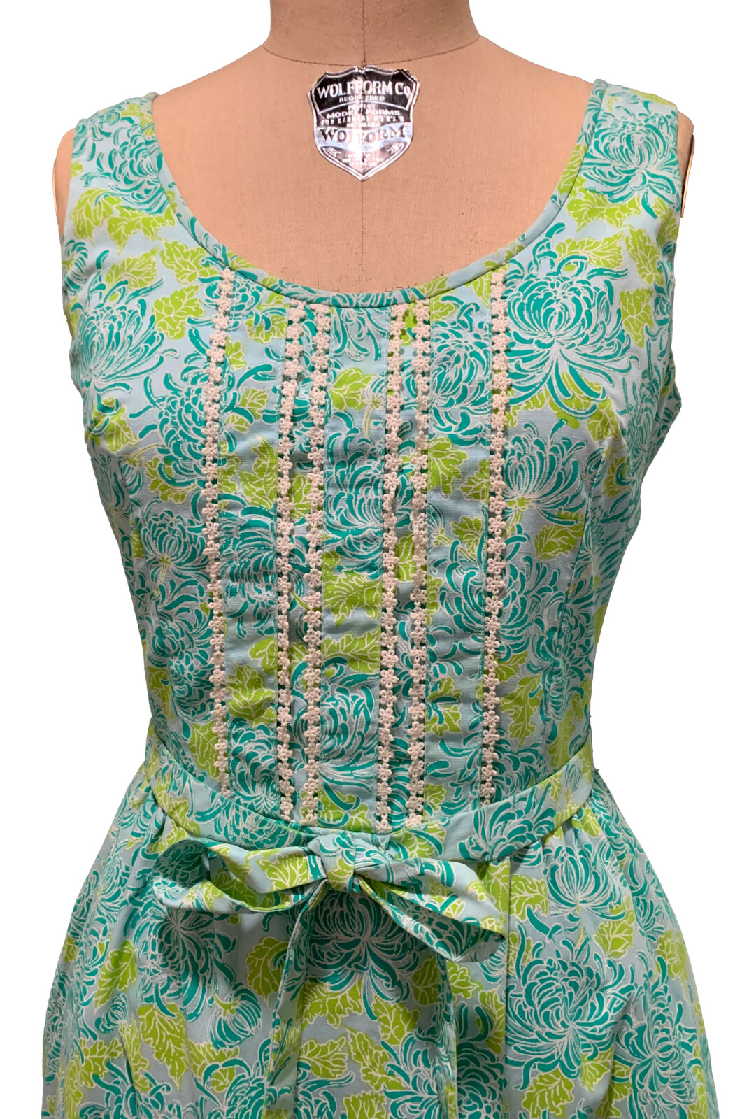 LILLY PULITZER Vintage 70’s Women’s Chrysanthemum Print Sundress – Sz S/M