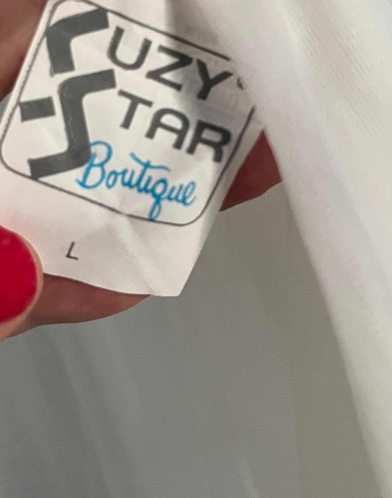 Vtg Suzy Star Boutique WHITE With Sequin Nylon PEIGNOIR Robe/Nightgown Set Large