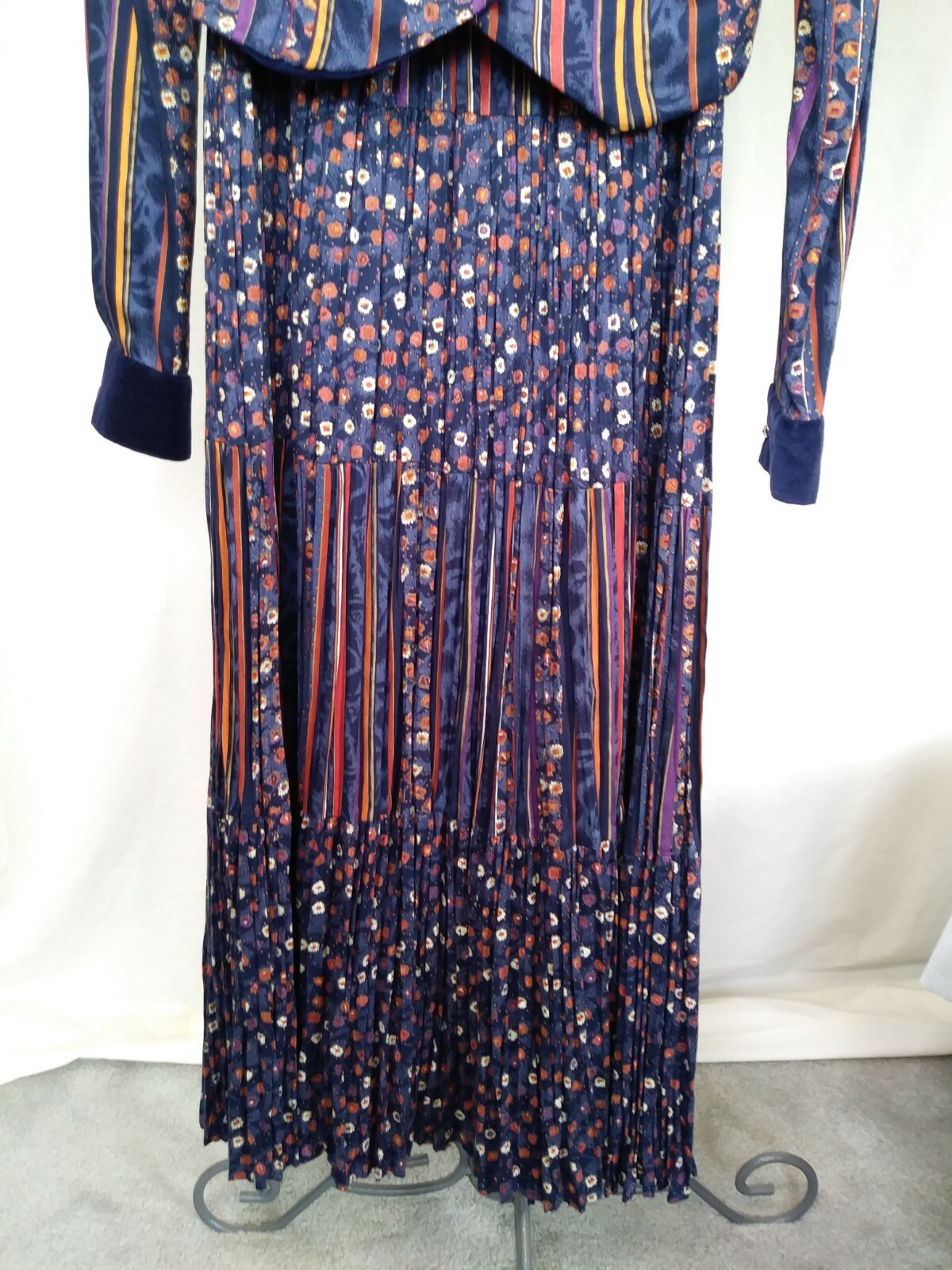 VTG 90’S-80’S Banjo Dallas TX SHIRT SKIRT SET COTTAGECORE PRAIRIE WESTERN Medium