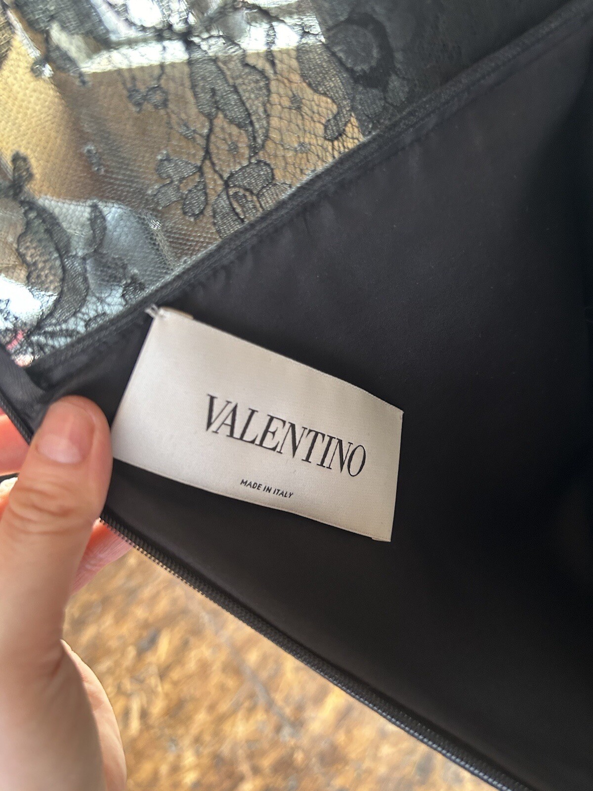 Runway Valentino dress 40, (size 6) Great Condition. Worn Only Twice.