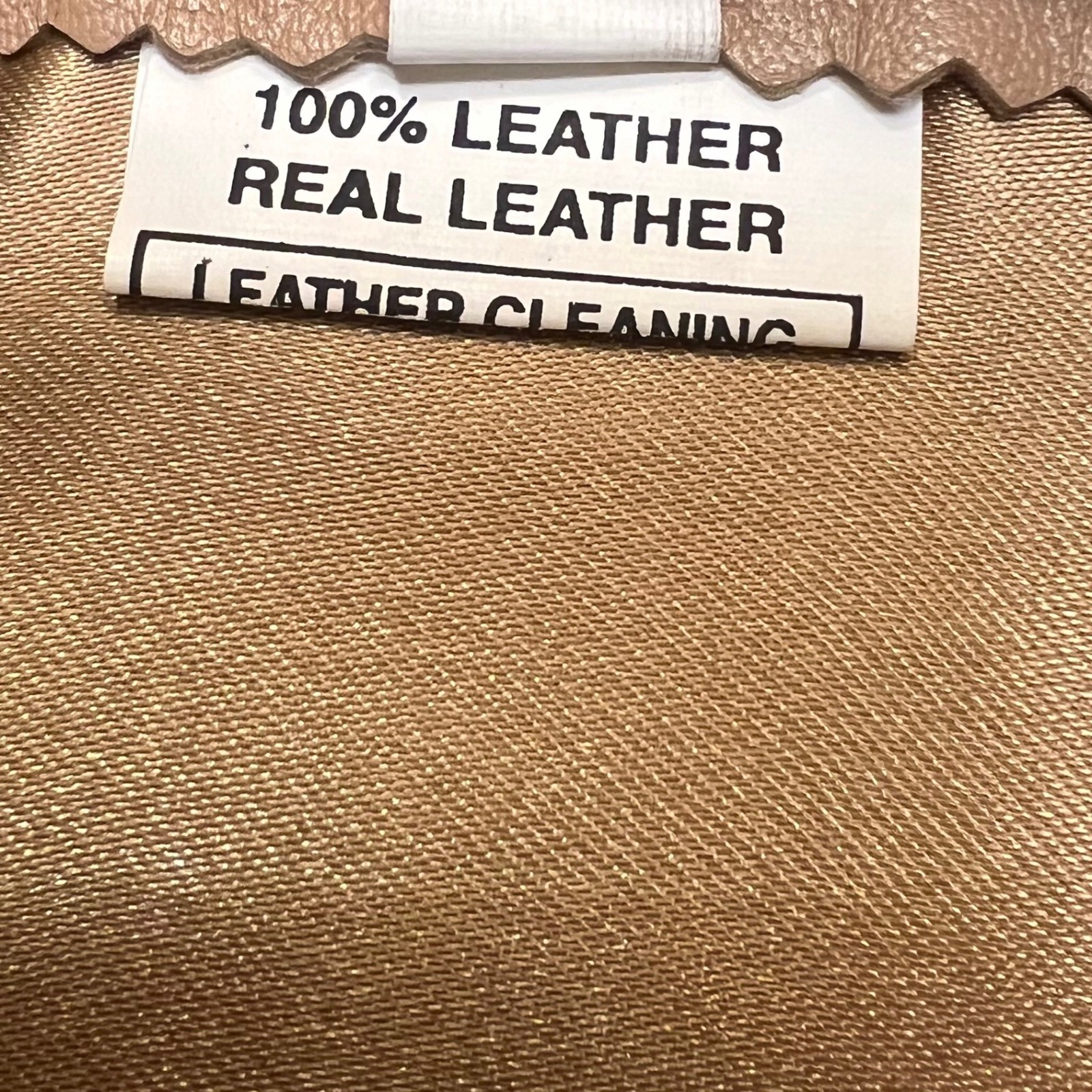 Vintage Genuine Leather Pleated Suede Trim Neutral Tan Western Boho Skirt Size L