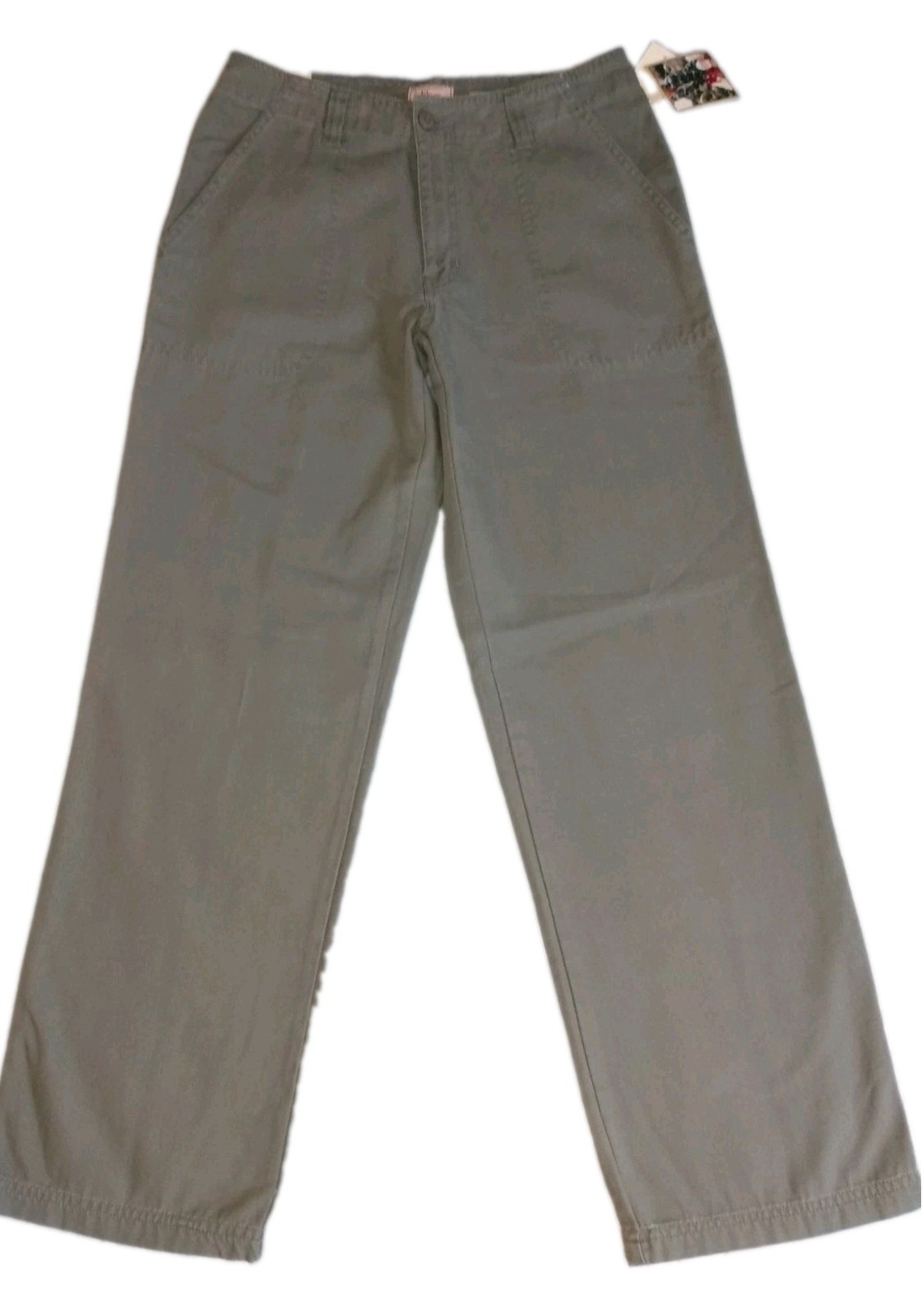 NOS KIKO-MO Classics Women’s 7/8 Olive Utility Denim Pants/Jeans 32×31. Flaw Y2K