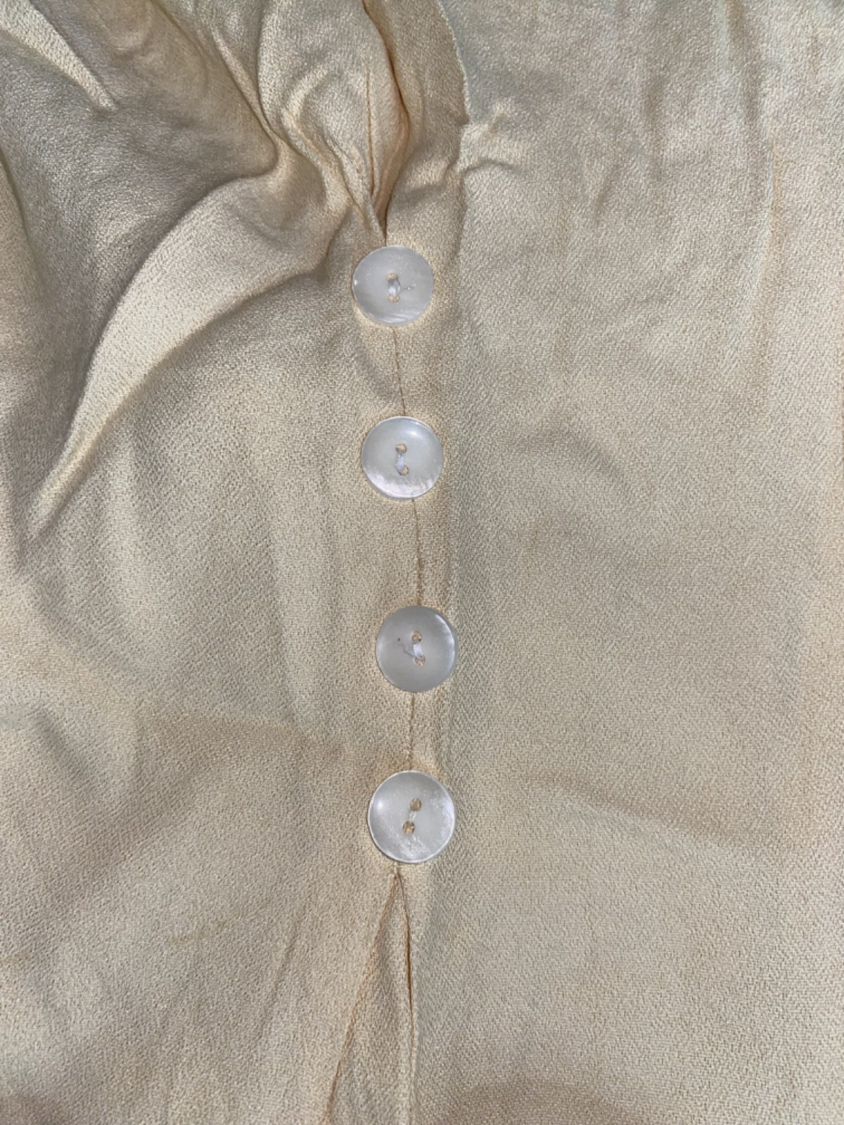 Summer Vintage 1940s Style Women’s Dress wth Tie Back, 12 (fits small/medium)