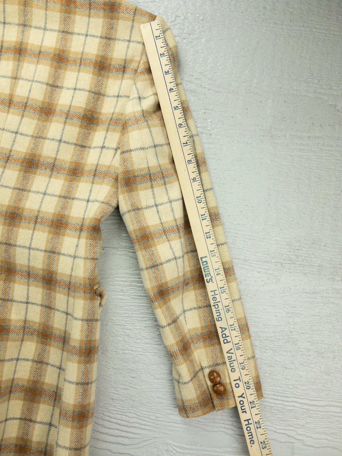 Sax Fifth Ave Yong Dimensions plaid jacket 2 button see details VINTAGE