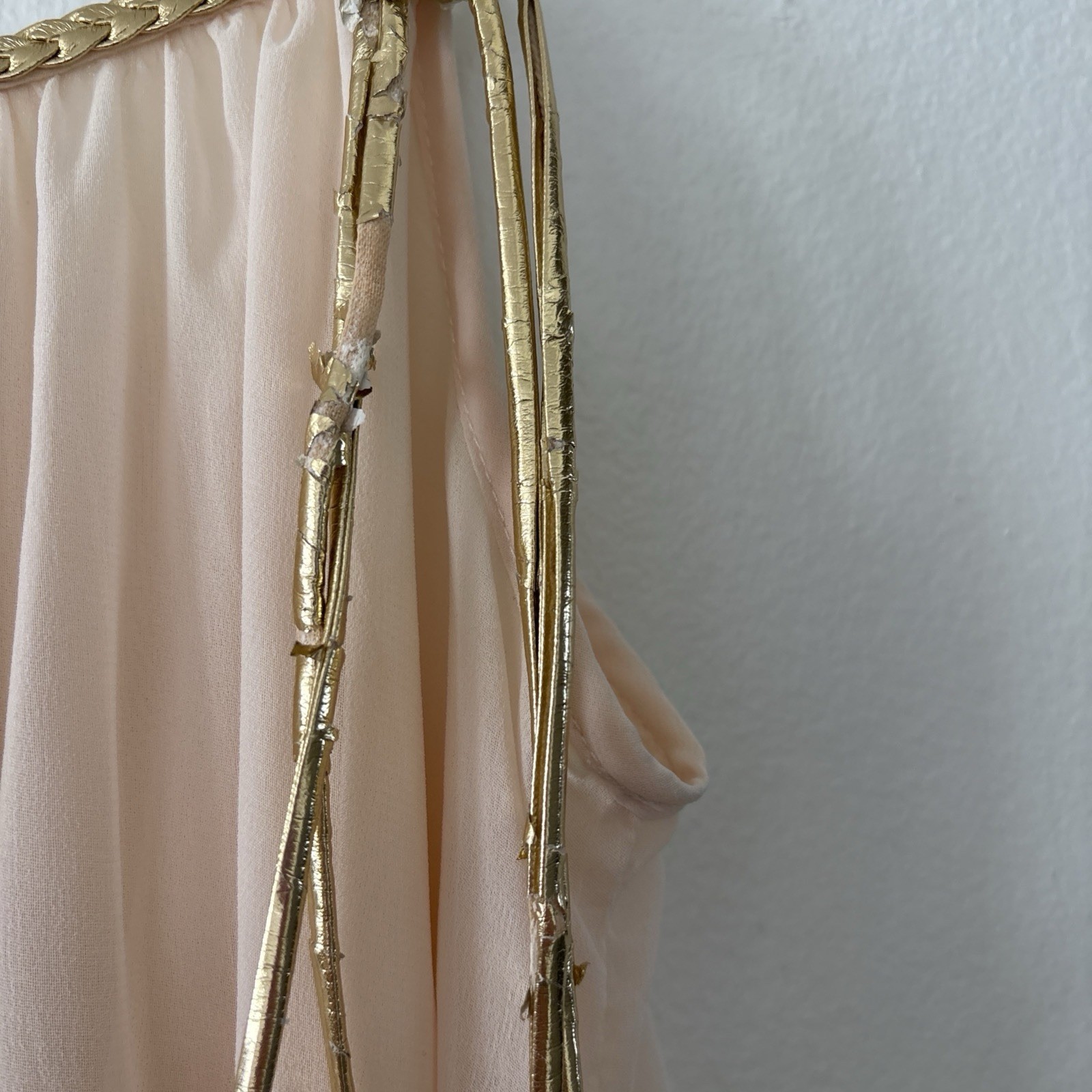 Vtg Annabelle Nordstroms M 2 Pc Negligee Robe Set Sheer Coquette Y2K Honeymoon