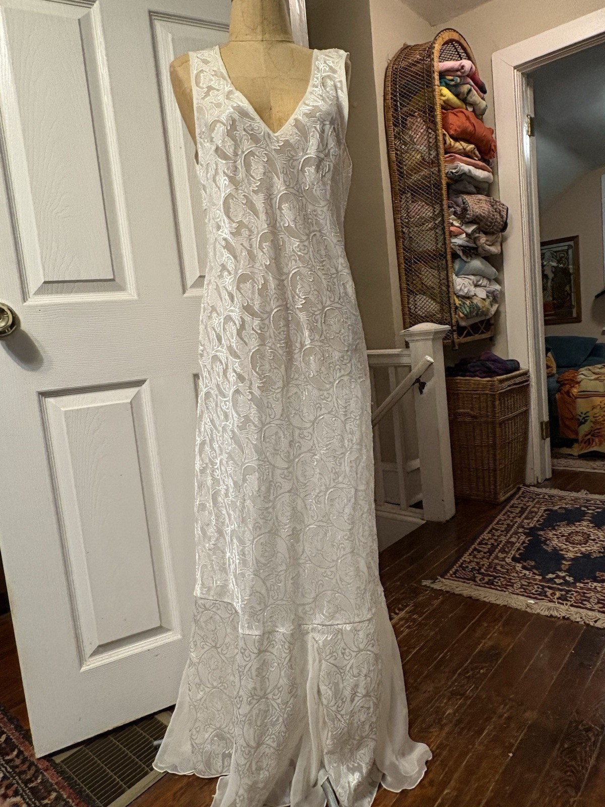 Vintage Deadstock Charnos Maxi Slip Size Large