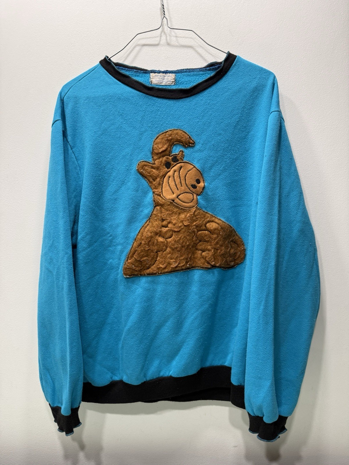 Vintage 1980s Alf Gordon Shumway Custom Hand Crafted Sweater ( See Pics ) Rare