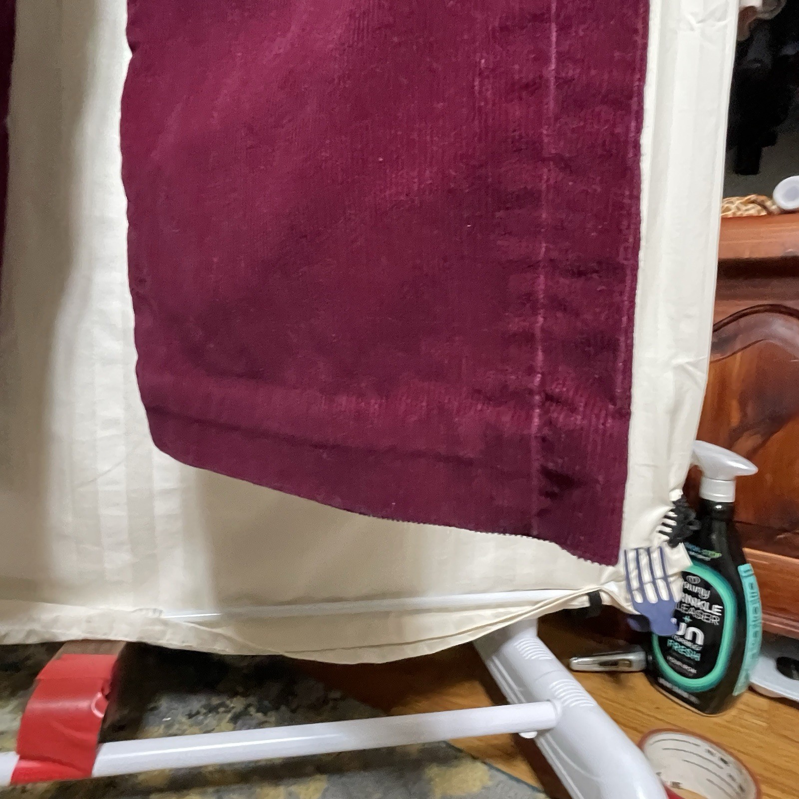 Vintage Wrangler Plum Corduroy Pants Womens 36 X 33 W0425Wn