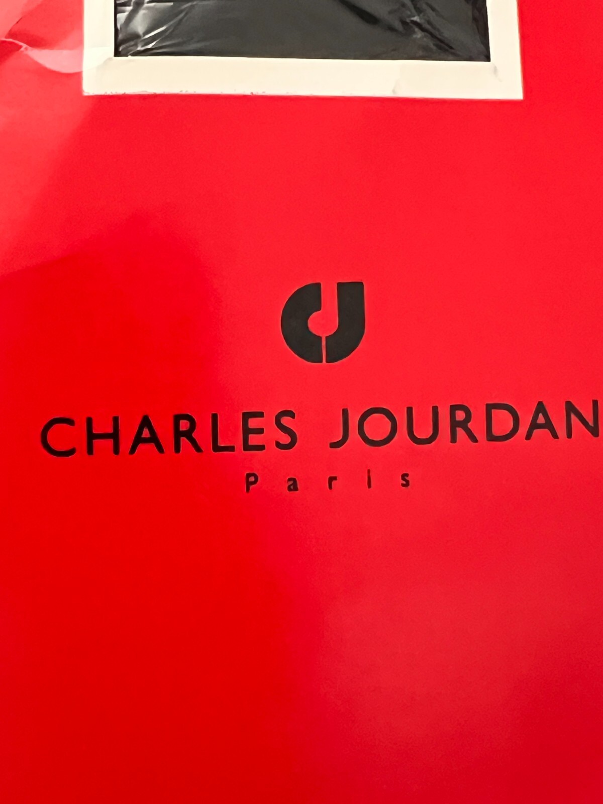 Vtg NEW~ Charles Jourdan Paris sz C Black Pantyhose Style 405 Control Top Sheer