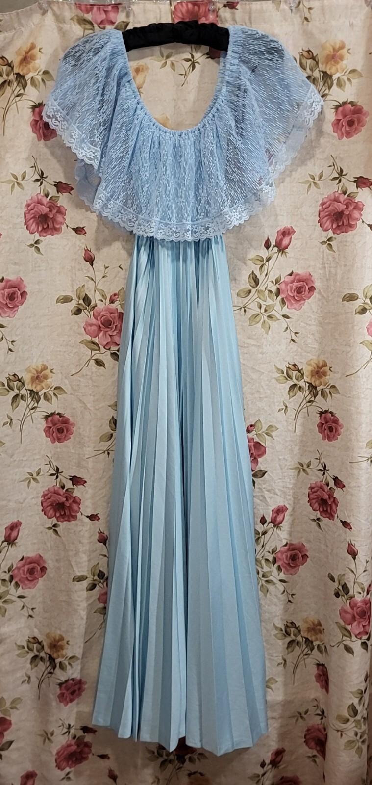 Long Vintage Lace Evening Gown Maxi Dress (FREE SHIPPING)