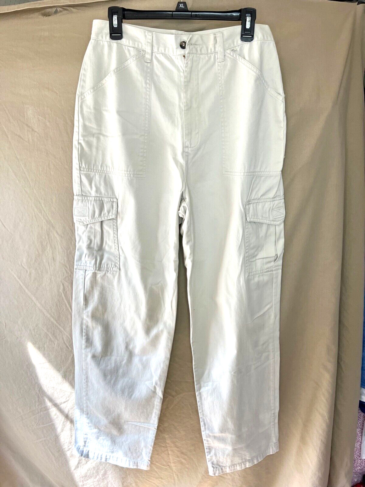 WP9-White Stag Womens VINTAGE 90’S lt Khaki Cargo Pants 12Tall