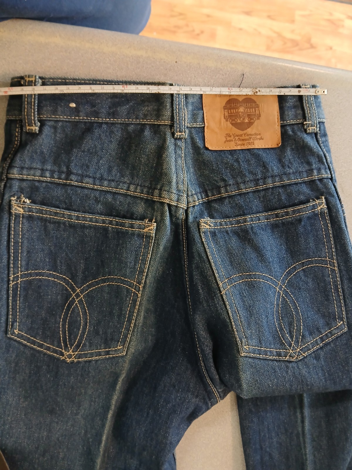 Vintage Late 1970s Early 1980s GWG „Hamilton Carhartt” Jeans Size 3 Deadstock