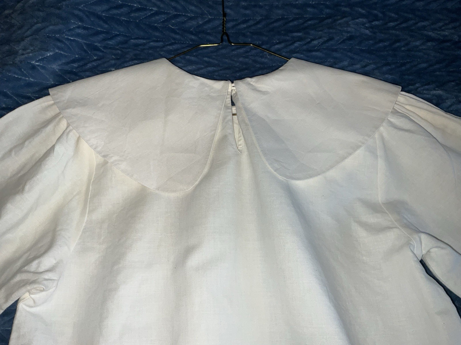 Eagle’s Eye Vintage Shirt With Embroidered Alphabet Collar Teacher Size 6