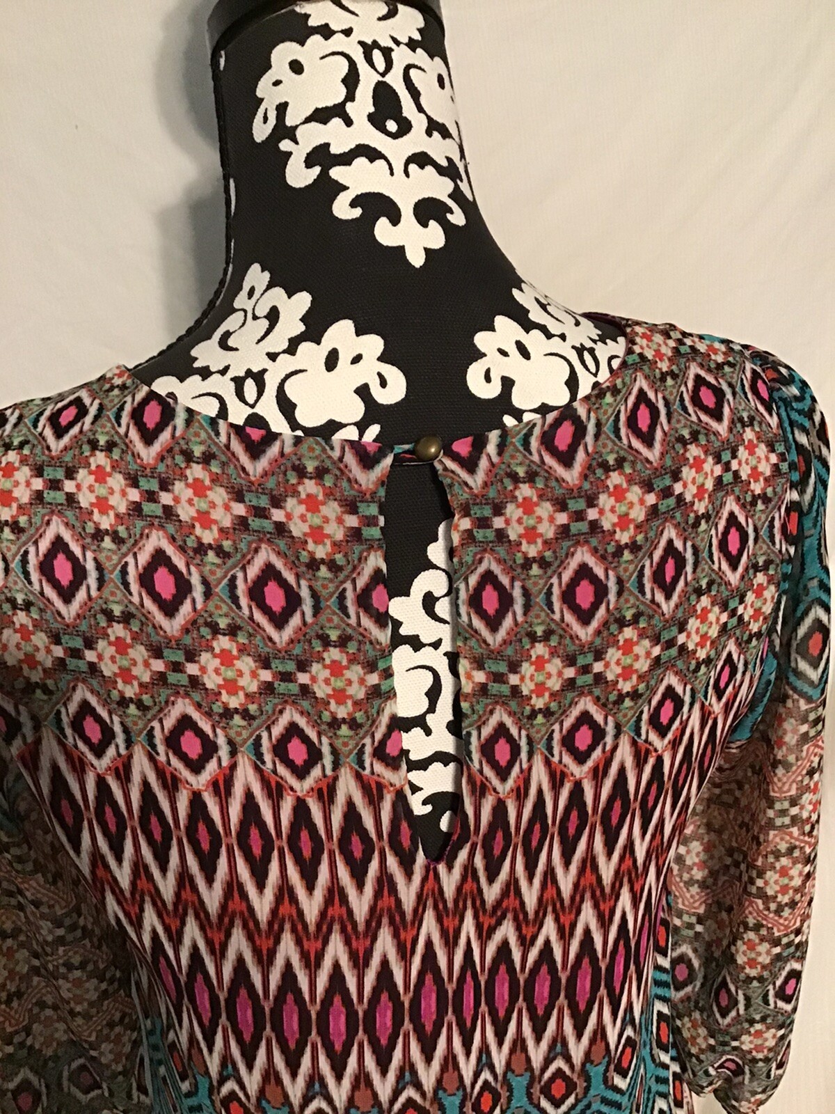 Vintage EVERLY MINI DRESS. Women’s Small. Made In USA. MCM Mod Go-go Dress