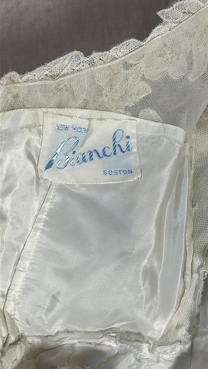 Vintage Stunning 1950’s 1959 Balenciaga wedding gown