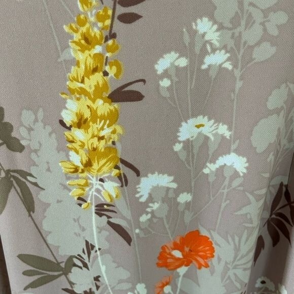 Vintage Collector’s Item Leonard Sunshine Maxi Pink Floral Dress Dorothy Shoop