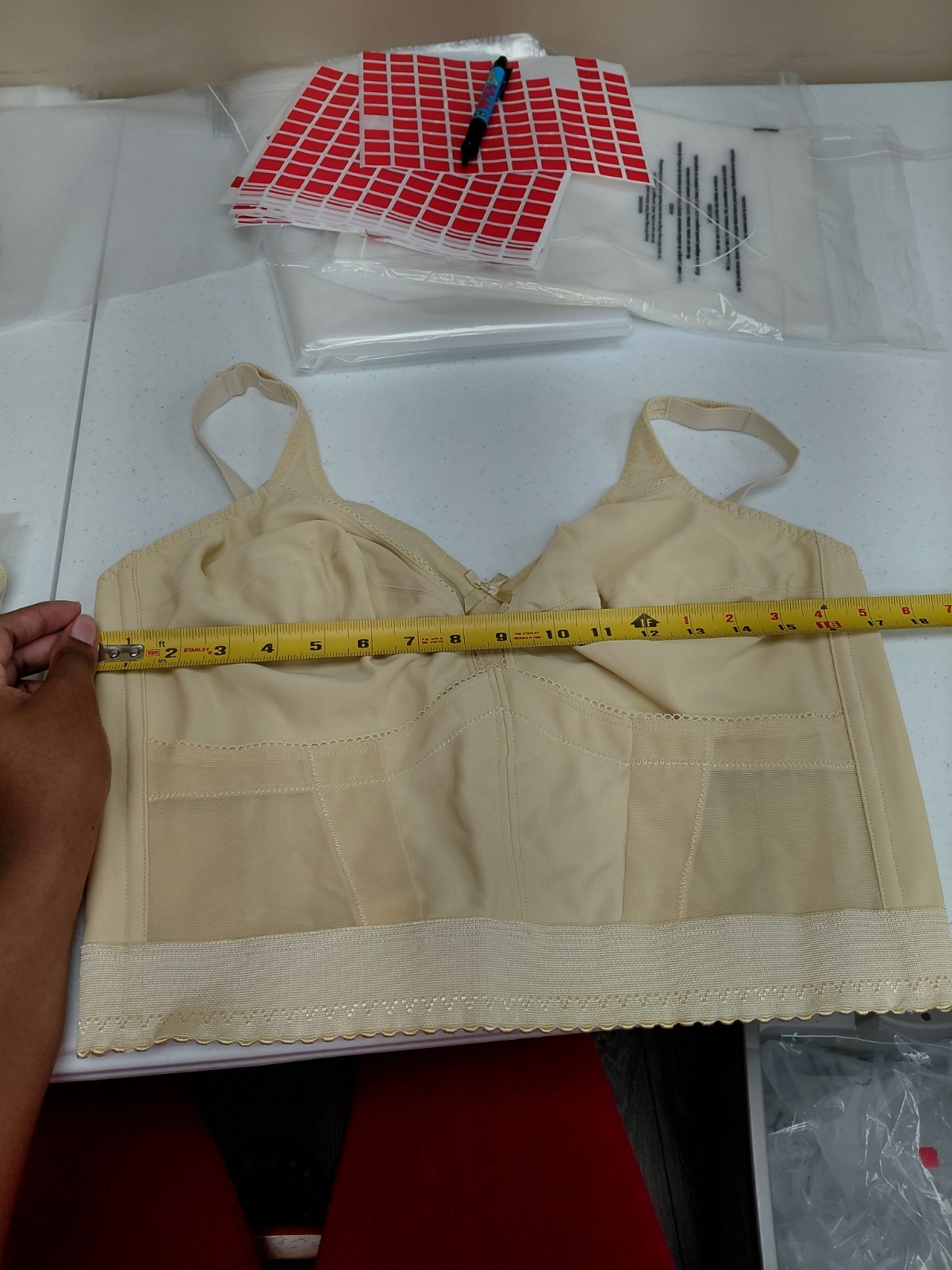 Vintage Crown-nette Longline Bra Size 42D