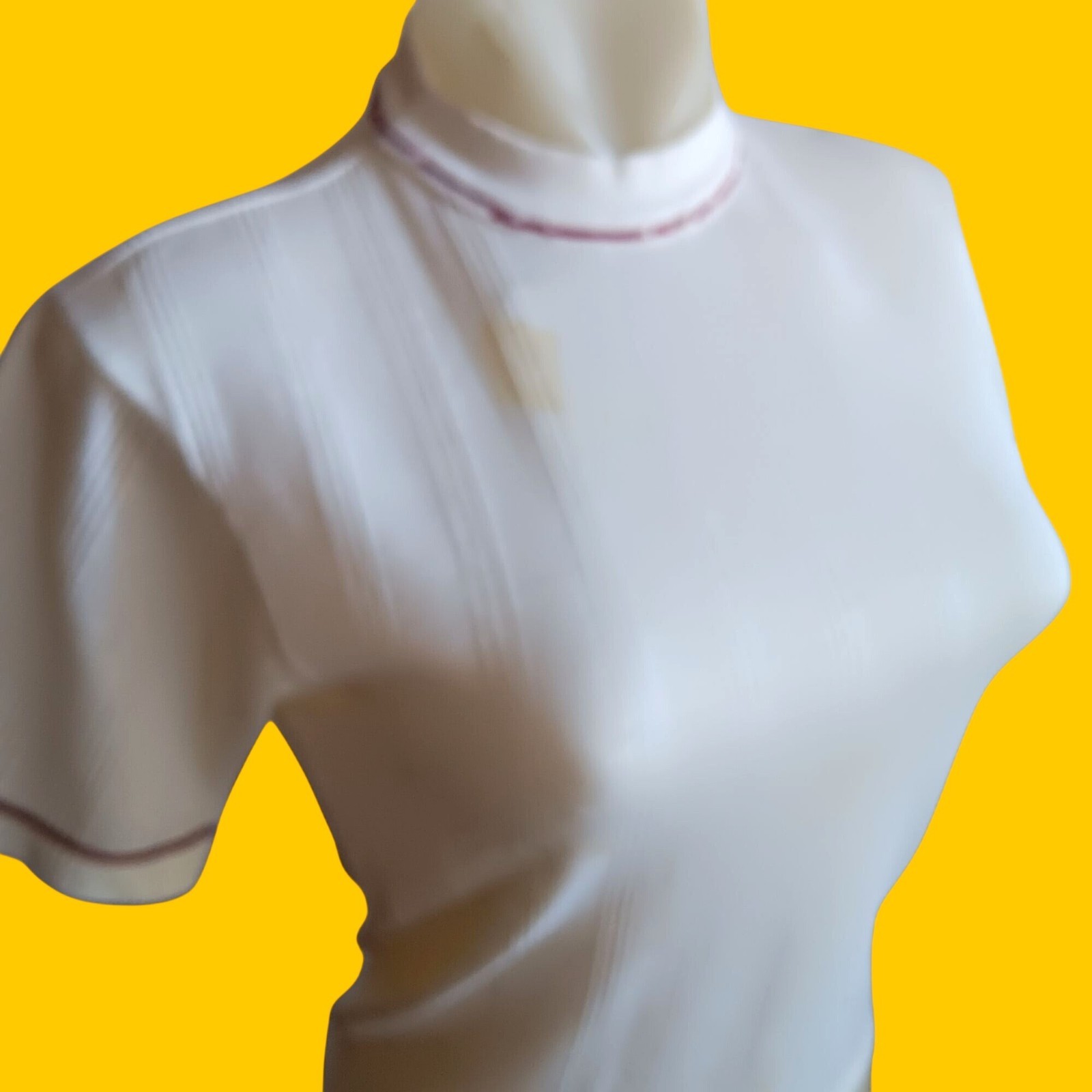 Vintage Single Stitch T-shirt Women’s Small JC Penney Ribbed Distress 1970’s