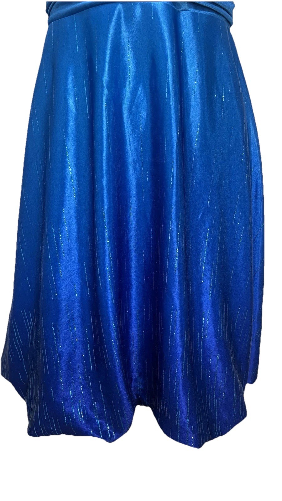 Vintage Y2K JUMP Apparel Blue Ombré Prom/Evening Dress Size Juniors 13/14