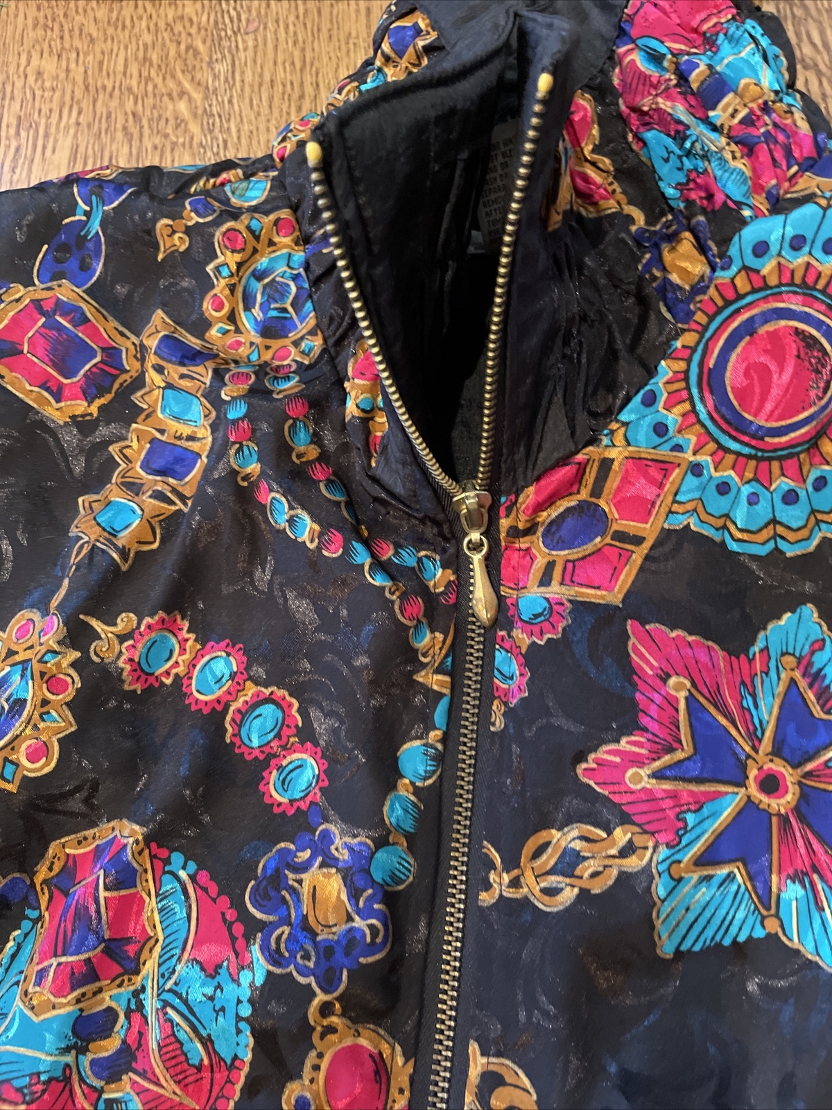 LAVON Cheerful Corp Medium WINDBREAKER TRACK SUIT Jacket & Pants Black Vintage