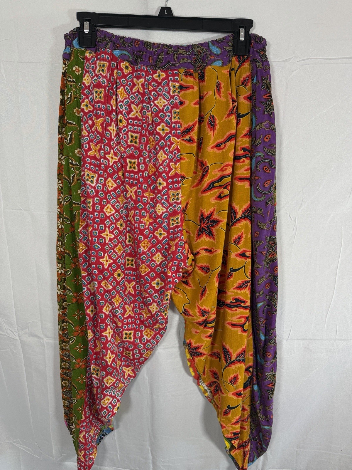 Vintage 90’s “Hammer” Harem Patchwork Unisex Contemporary Casuals Pants